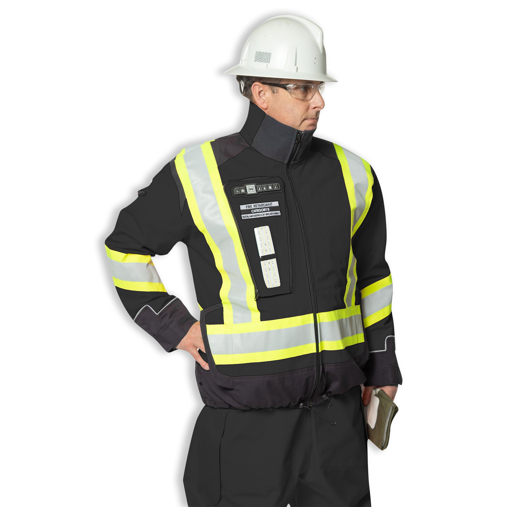 Black Dual Aramid Flame Resistant Operator Suit