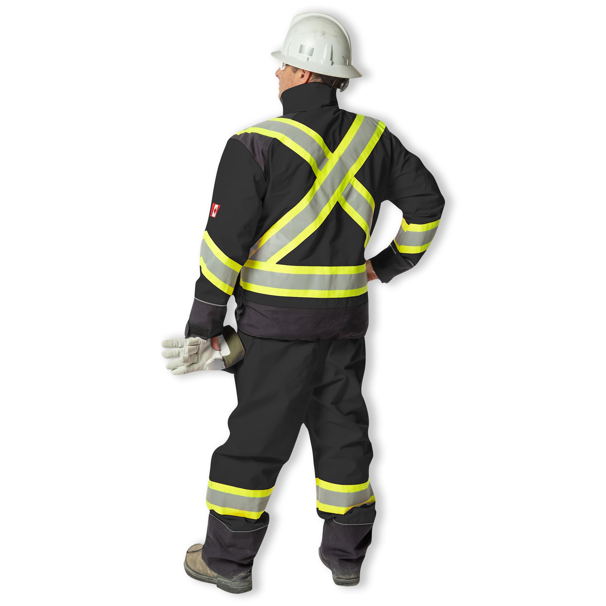 Black Dual Aramid Flame Resistant Operator Suit