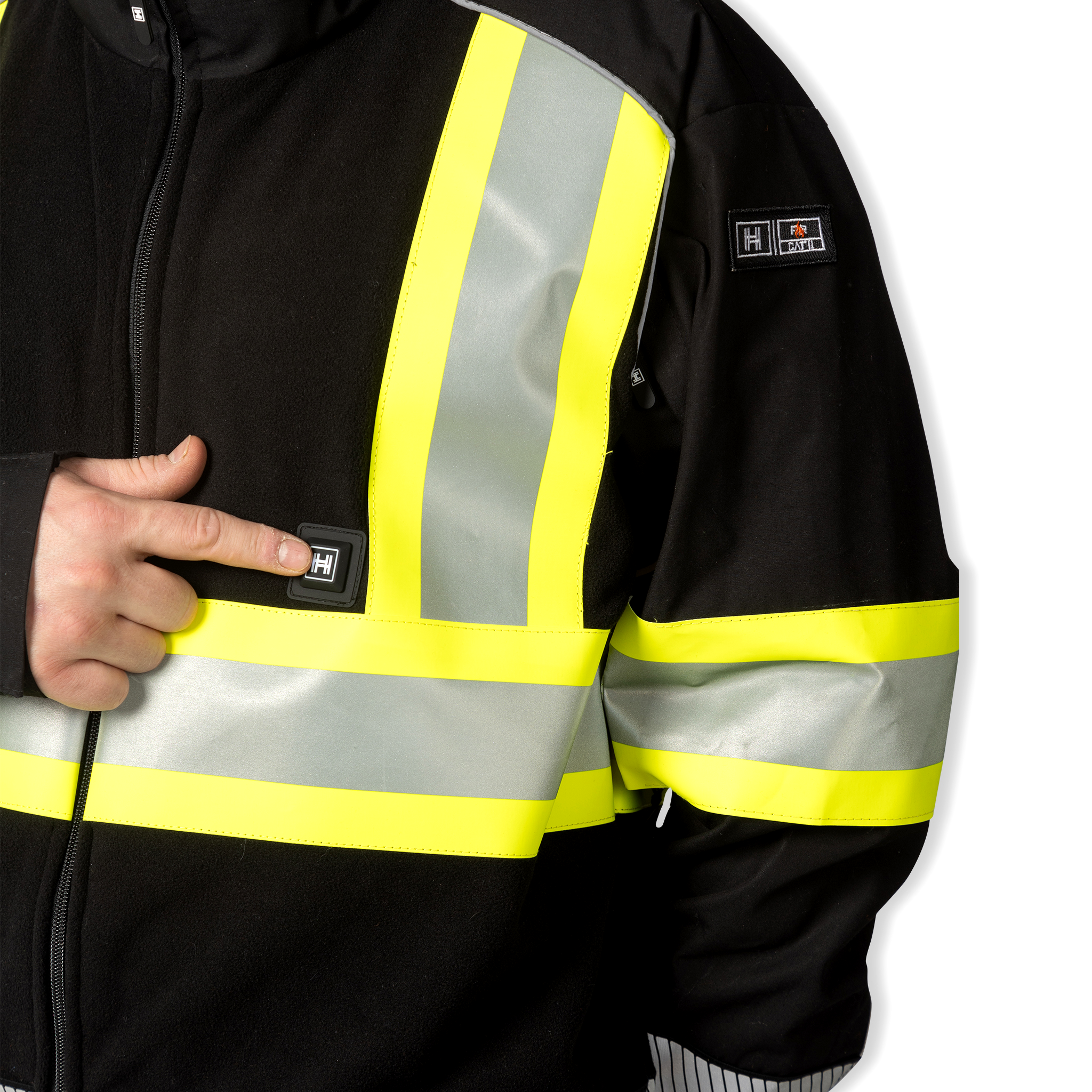 Heated Flame Resistant Fleece Jacket