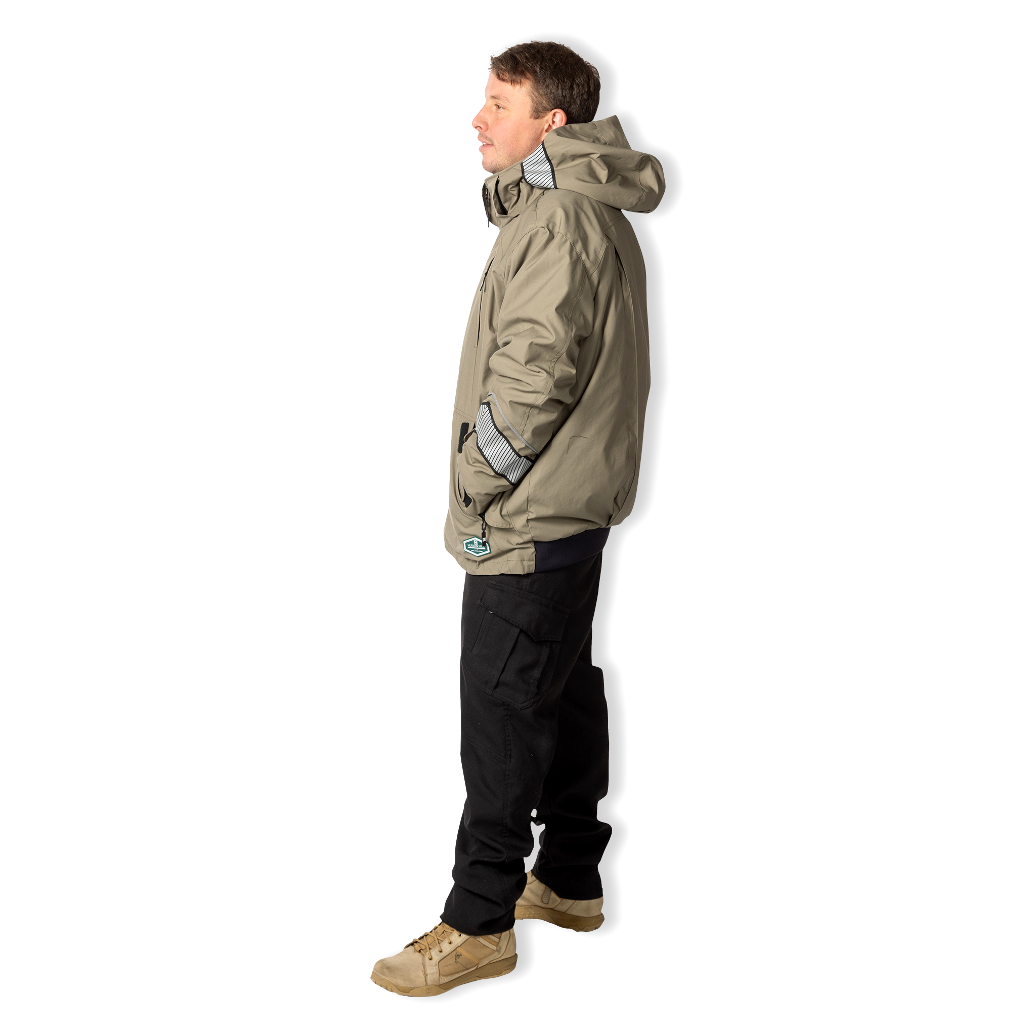 Urban Heated Winter Jacket - Khaki