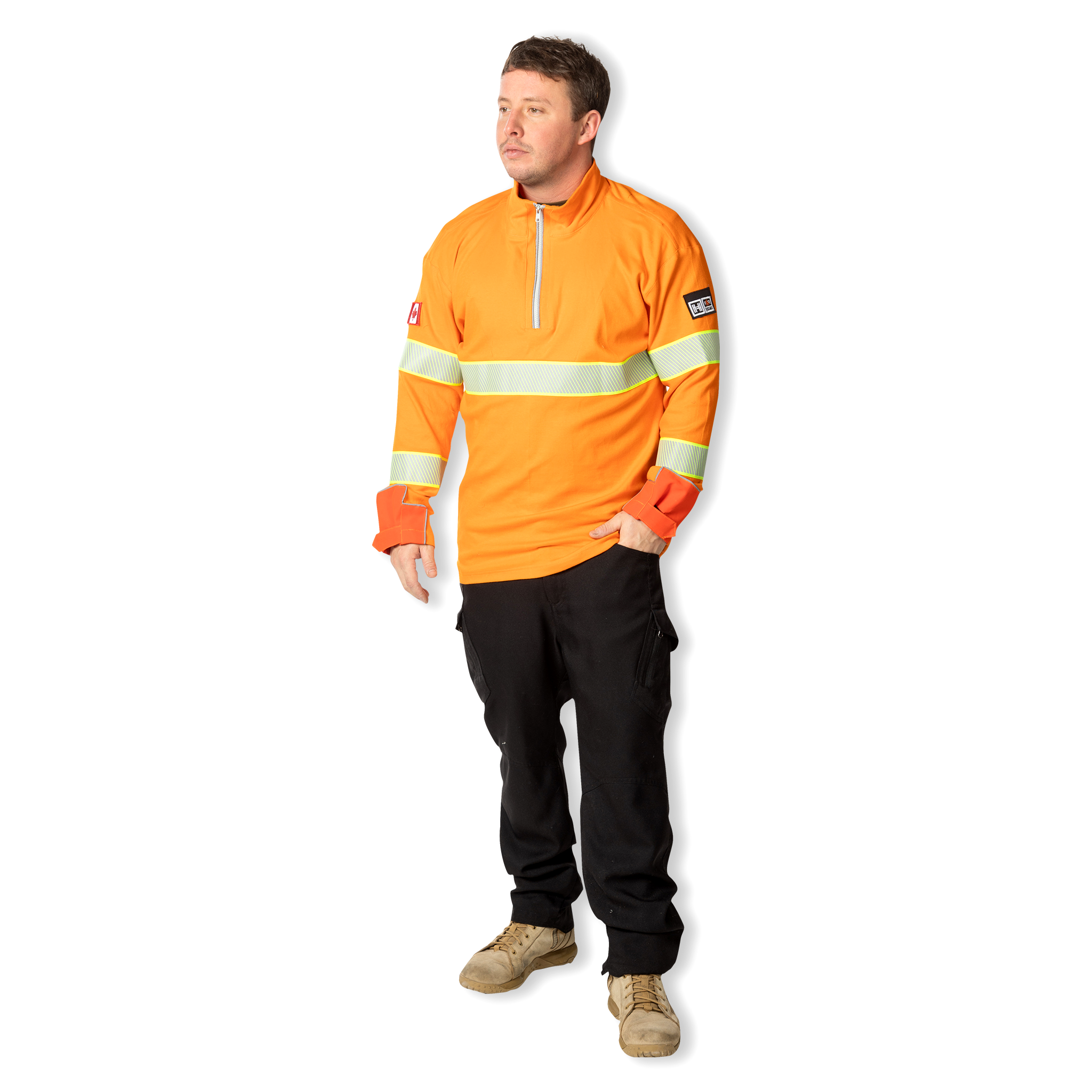 Light Flame Resistant Fleece Zip